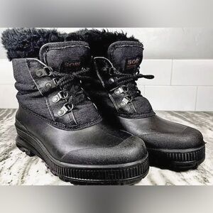 Size 6 - Sorel Kaufman Canada Women’s Insulated Winter Snow Boots. Felt Lined